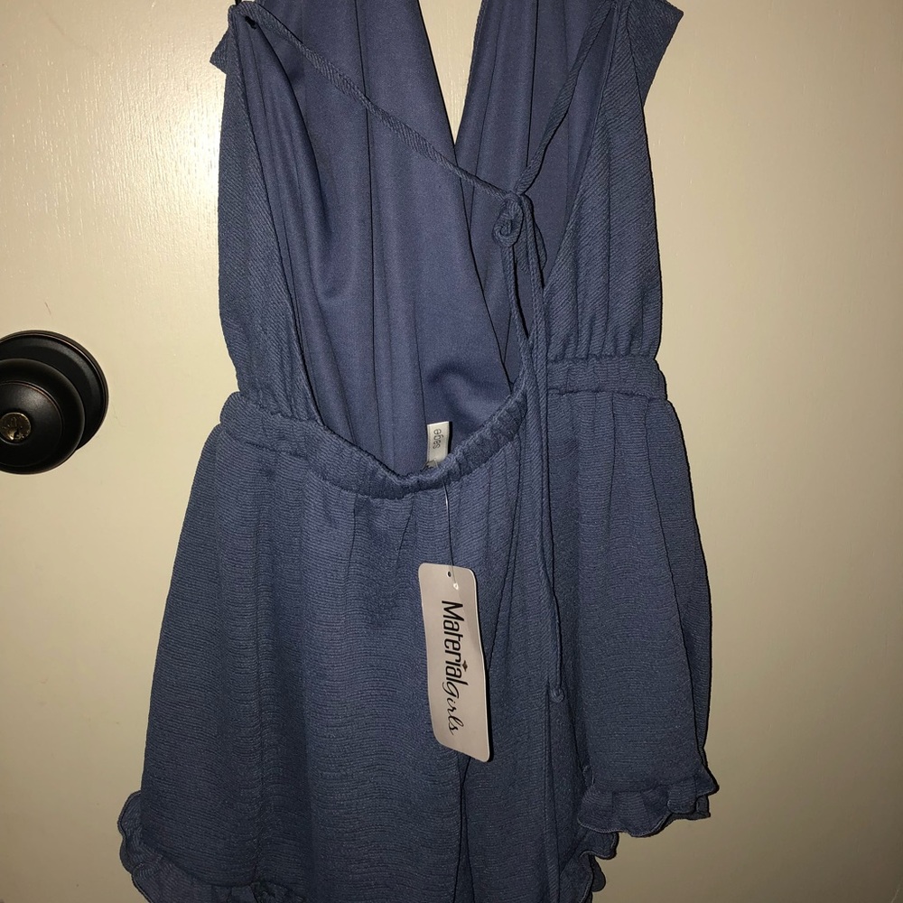 SUPER CUTE blue romper!!